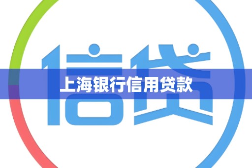 上海银行信用贷款